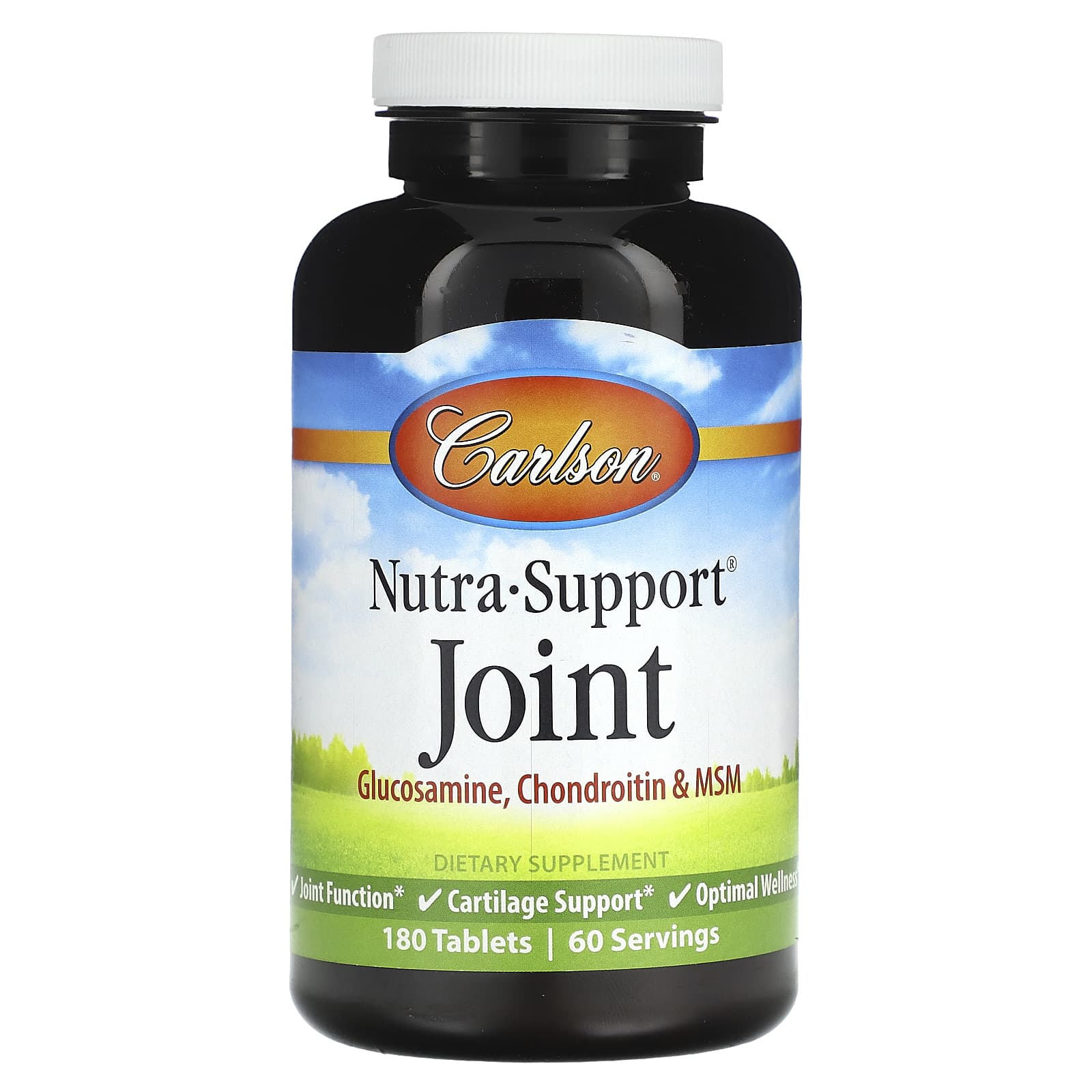 Carlson Labs, Nutra-Support Joint, 180 Tablets UPC 088395467202 | HiLife Vitamins