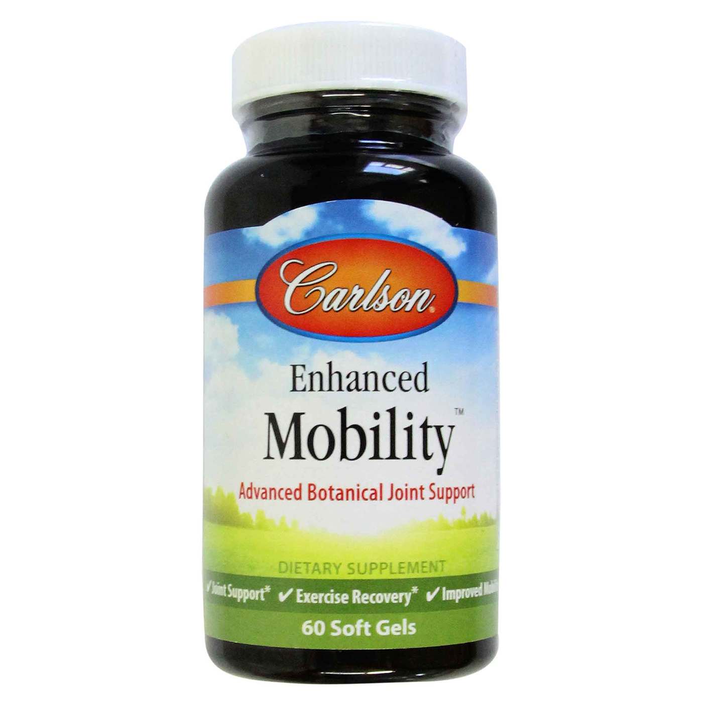 Carlson Labs, Enhanced Mobility, 60 Softgels UPC 088395469107 | HiLife Vitamins