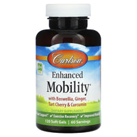 Carlson Labs, Enhanced Mobility, 120 Softgels UPC 088395469206 | HiLife Vitamins