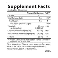 Carlson Labs, Calcium + D3, 60 Gummies UPC 088395486005 | Hilife Vitamins
