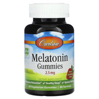Carlson Labs, Melatonin Gummies, 60 Gummies UPC 088395492006 | HiLife Vitamins