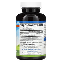 Carlson Labs, Ceylon Cinnamon 500 mg, 90 Capsules