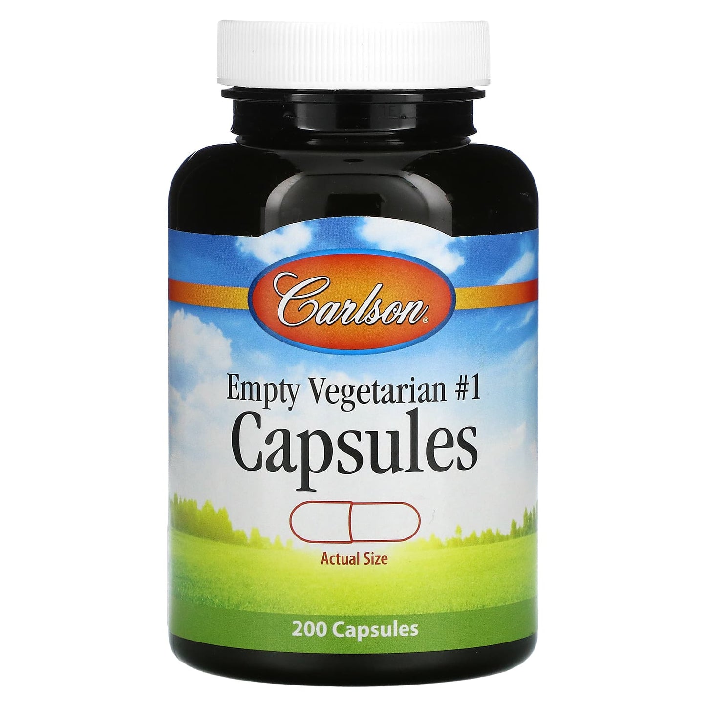 Carlson Labs, Med-SM #1 Empty, 200 Capsules UPC 088395941405 | HiLife Vitamins