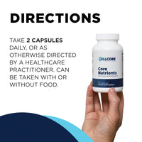 CellCore Biosciences, Core Nutrients, 120 Capsules UPC 810131150044 | Hilife Vitamins