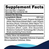 CellCore Biosciences, LymphActiv, 60 Capsules UPC 810131150129 | Hilife Vitamins