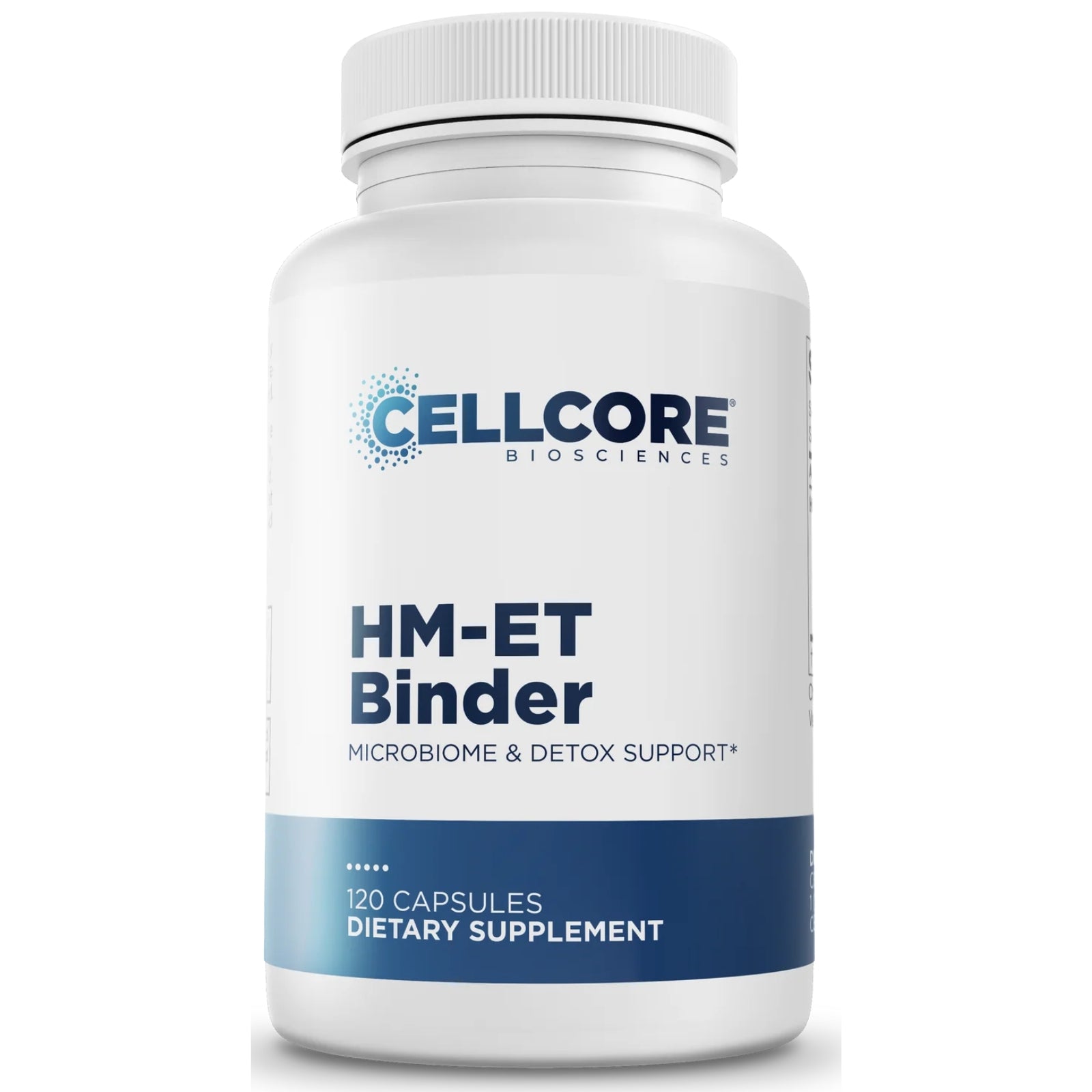 CellCore Biosciences, HM-ET Binder, 120 Capsules UPC 810131150181 | HiLife Vitamins