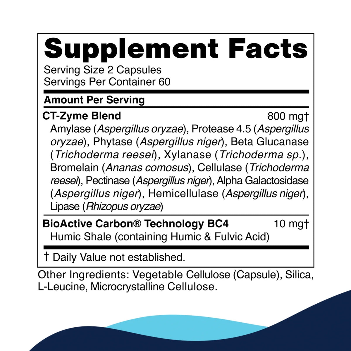 CellCore Biosciences, CT-Zyme, 120 Capsules UPC 810131150259 | Hilife Vitamins