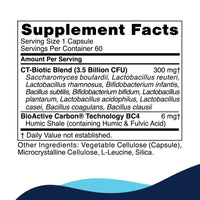 CellCore Biosciences, CT-Biotic, 60 Capsules UPC 810131150273 | Hilife Vitamins