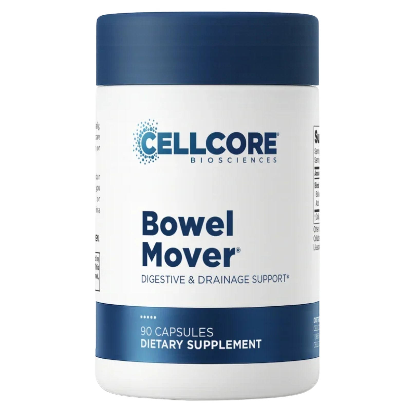 CellCore Biosciences, Bowel Mover, 90 Capsules UPC 810131150402 | Hilife Vitamins