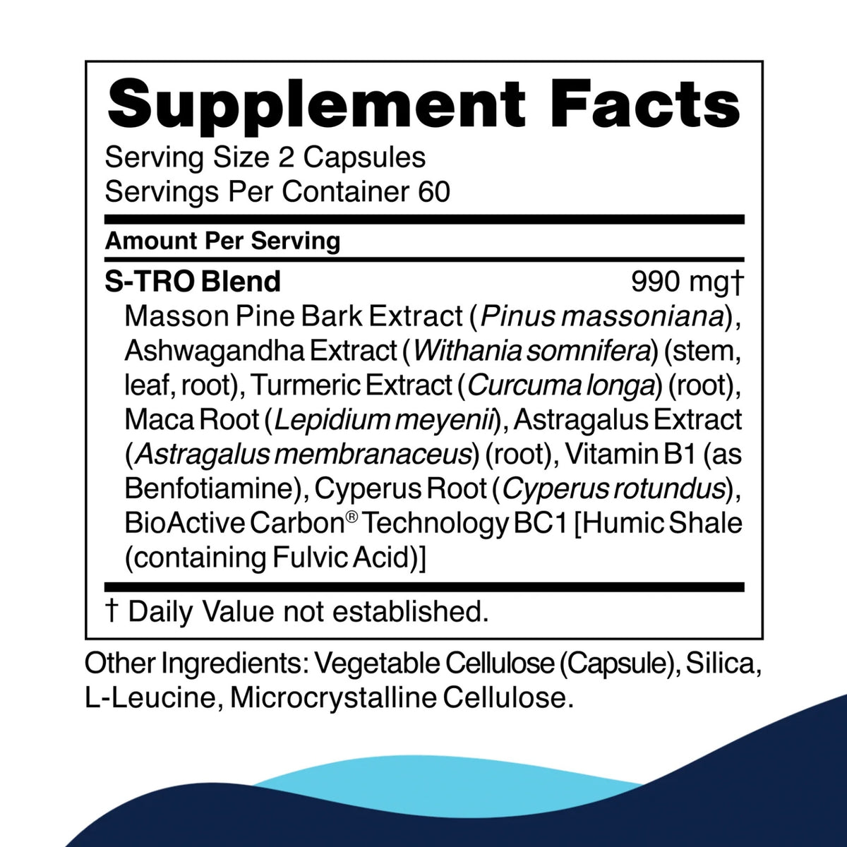 CellCore Biosciences, S-TRO, 120 Capsules UPC 810131150471 | Hilife Vitamins