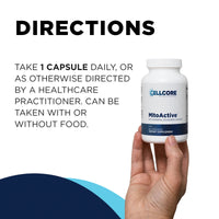 CellCore Biosciences, MitoActive™, 60 Capsules UPC 810131150716 | Hilife Vitamins