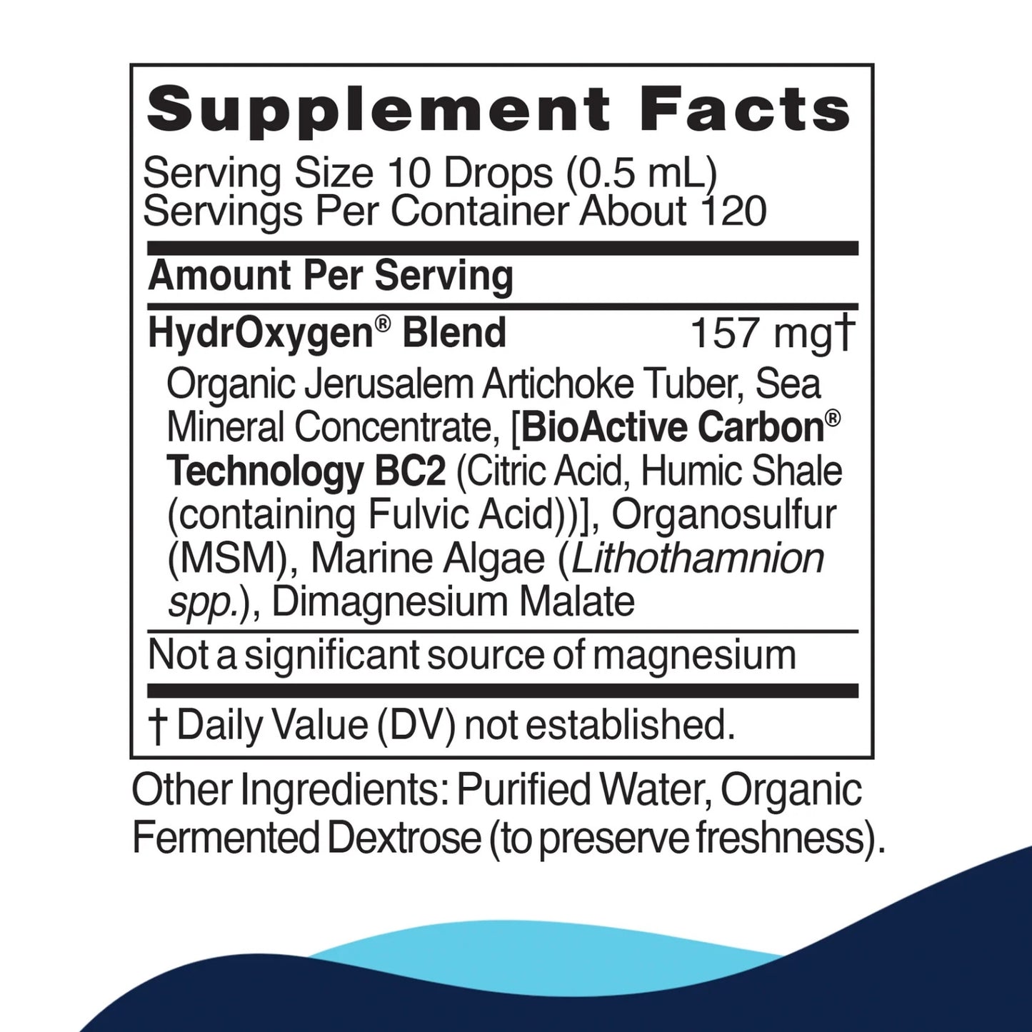 CellCore Biosciences, HydrOxygen®, 2 fl. oz. (59 mL) UPC 810131150808 | HiLife Vitamins