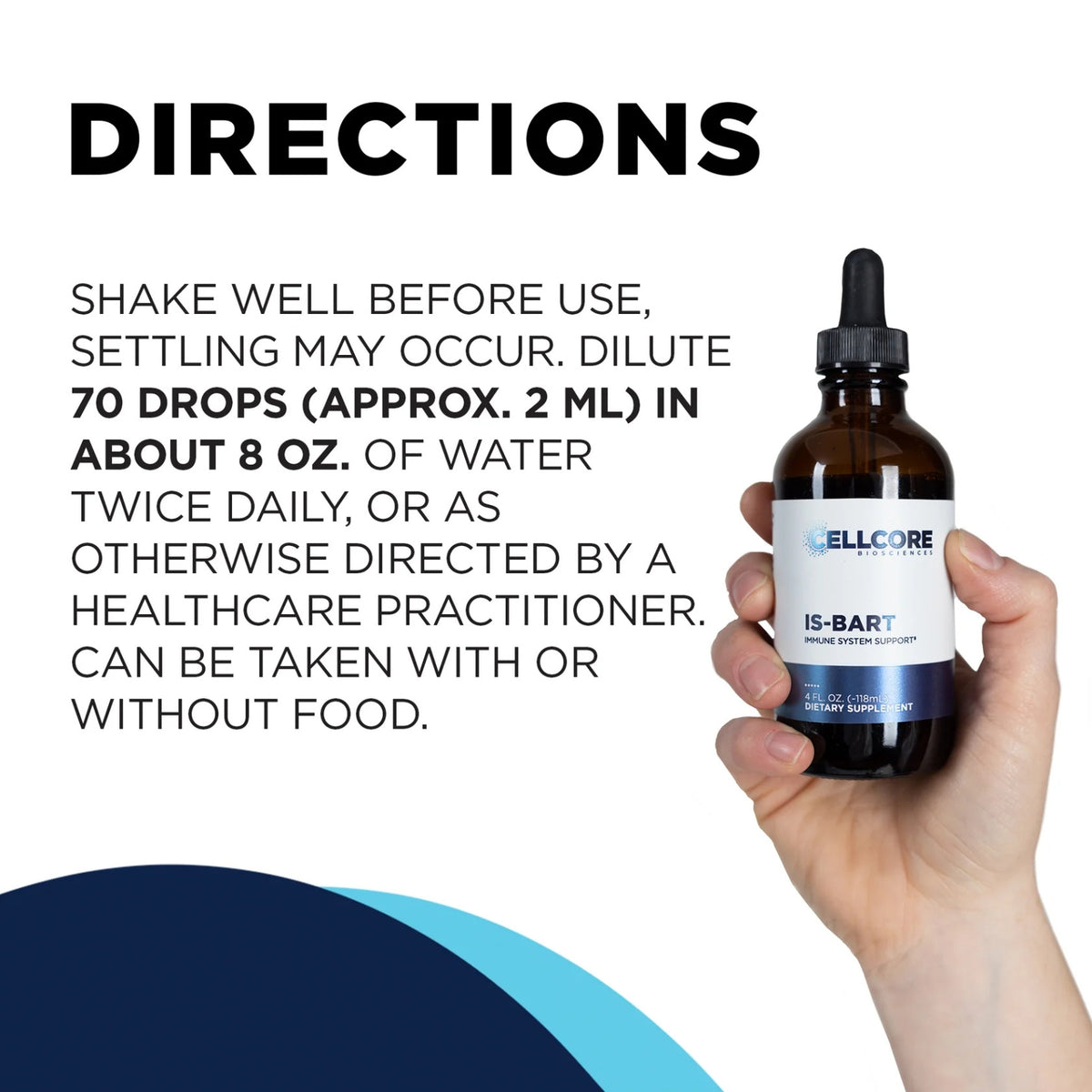 CellCore Biosciences, IS-BART, 4 fl oz (118 mL) UPC 810131152147 | Hilife Vitamins