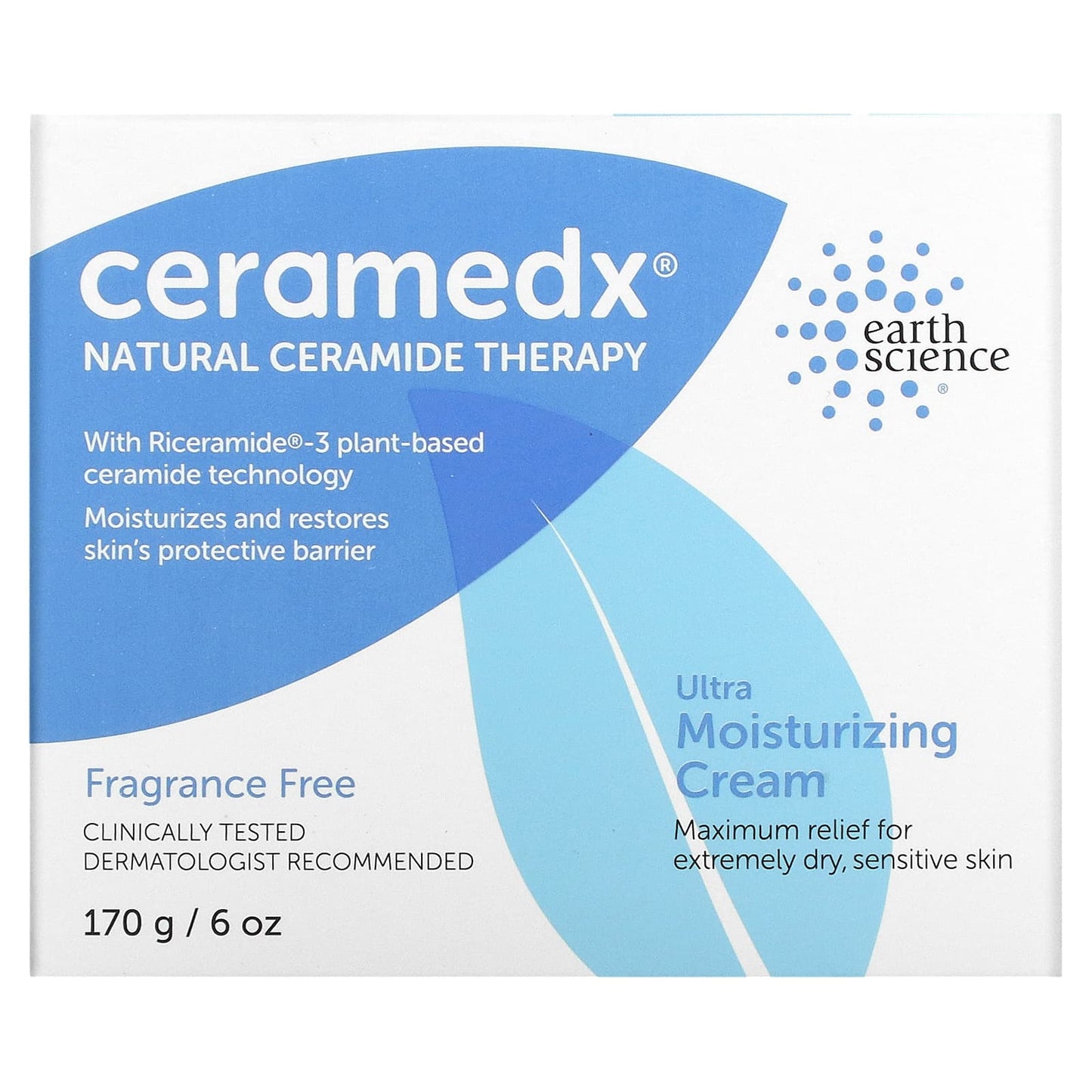 Ceramedx, Ultra Moisturizing Cream, Fragrance-Free, 6 Oz UPC 854428008069 | Hilife Vitamins