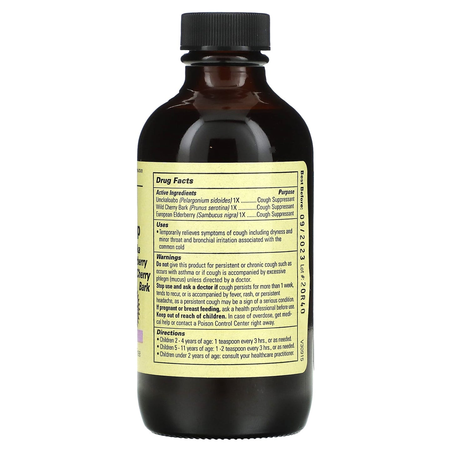 ChildLife Essentials, Formula 3 Cough Syrup Natural Berry Flavor, 4 Oz UPC 608274109506 | Hilife Vitamins