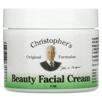 Christopher's Original Formulas, Beauty Facial Cream, 2 oz UPC 084783340010 | Hilife Vitamins