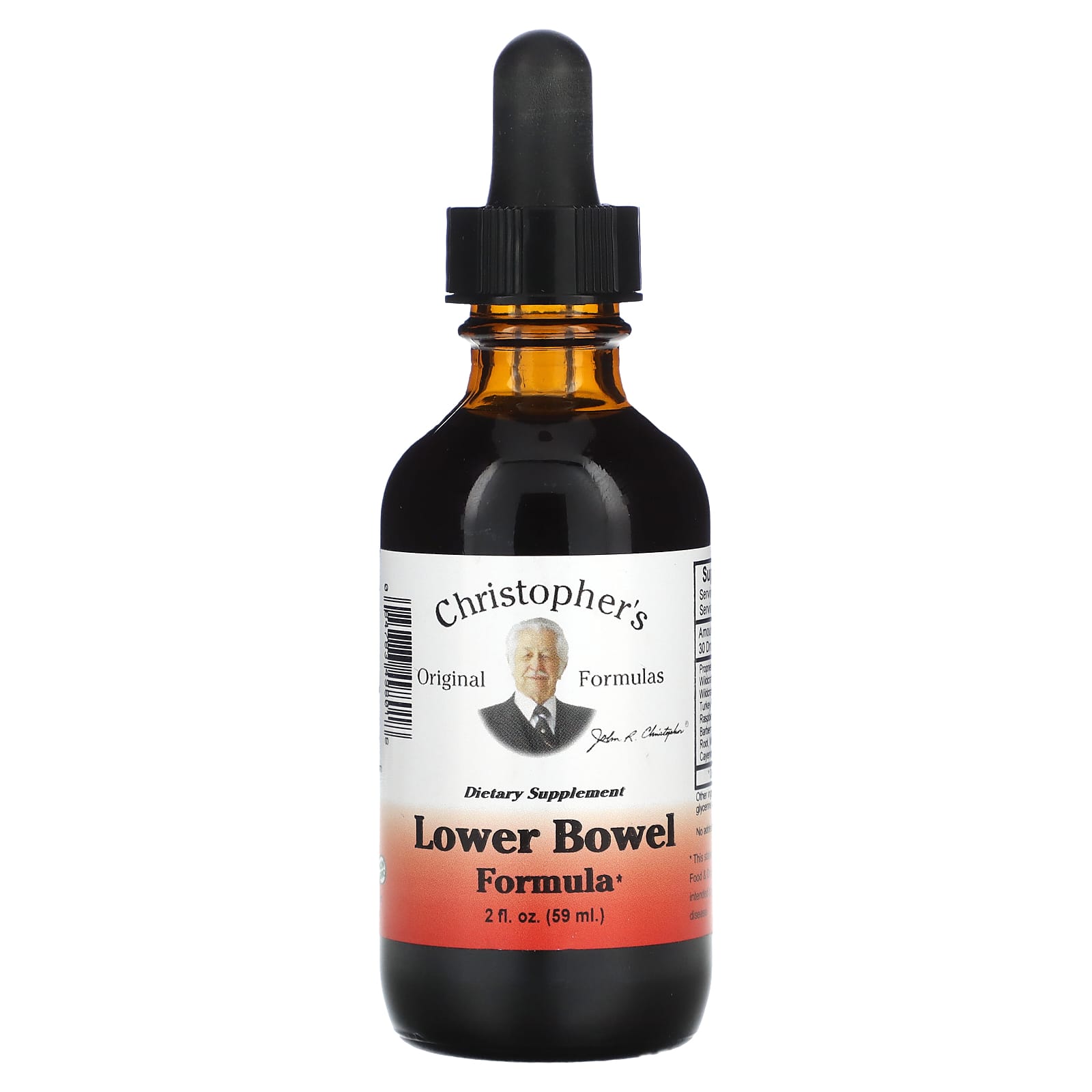 Christopher's Original Formulas, Cleanse Lower Bowel, 2 Oz UPC 084783498018 | Hilife Vitamins