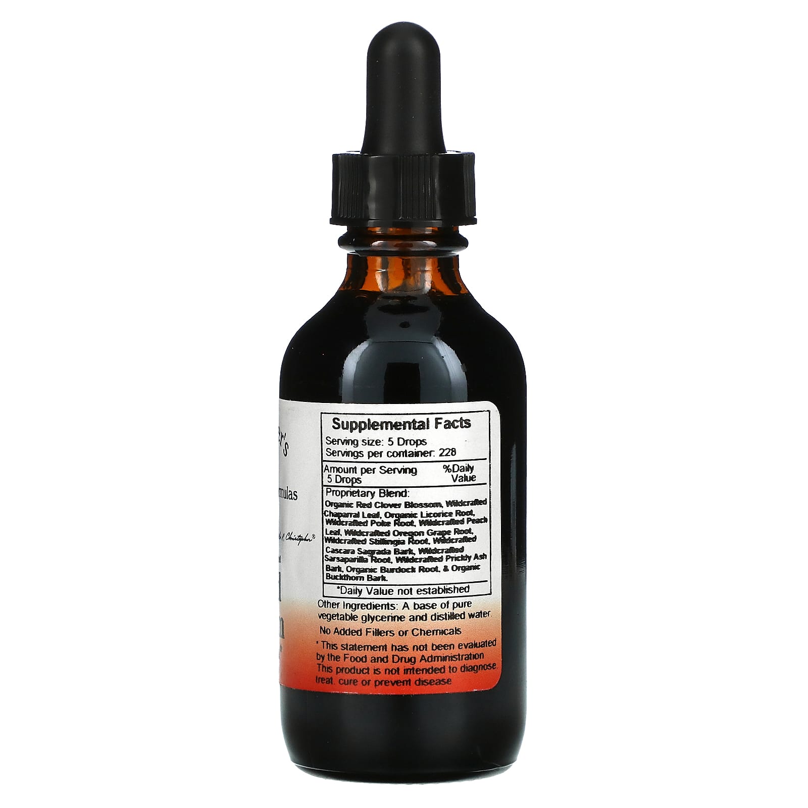 Christopher's Original Formulas, Blood Stream Formula, 2 fl oz (59 ml) UPC 084783498025 | Hilife Vitamins