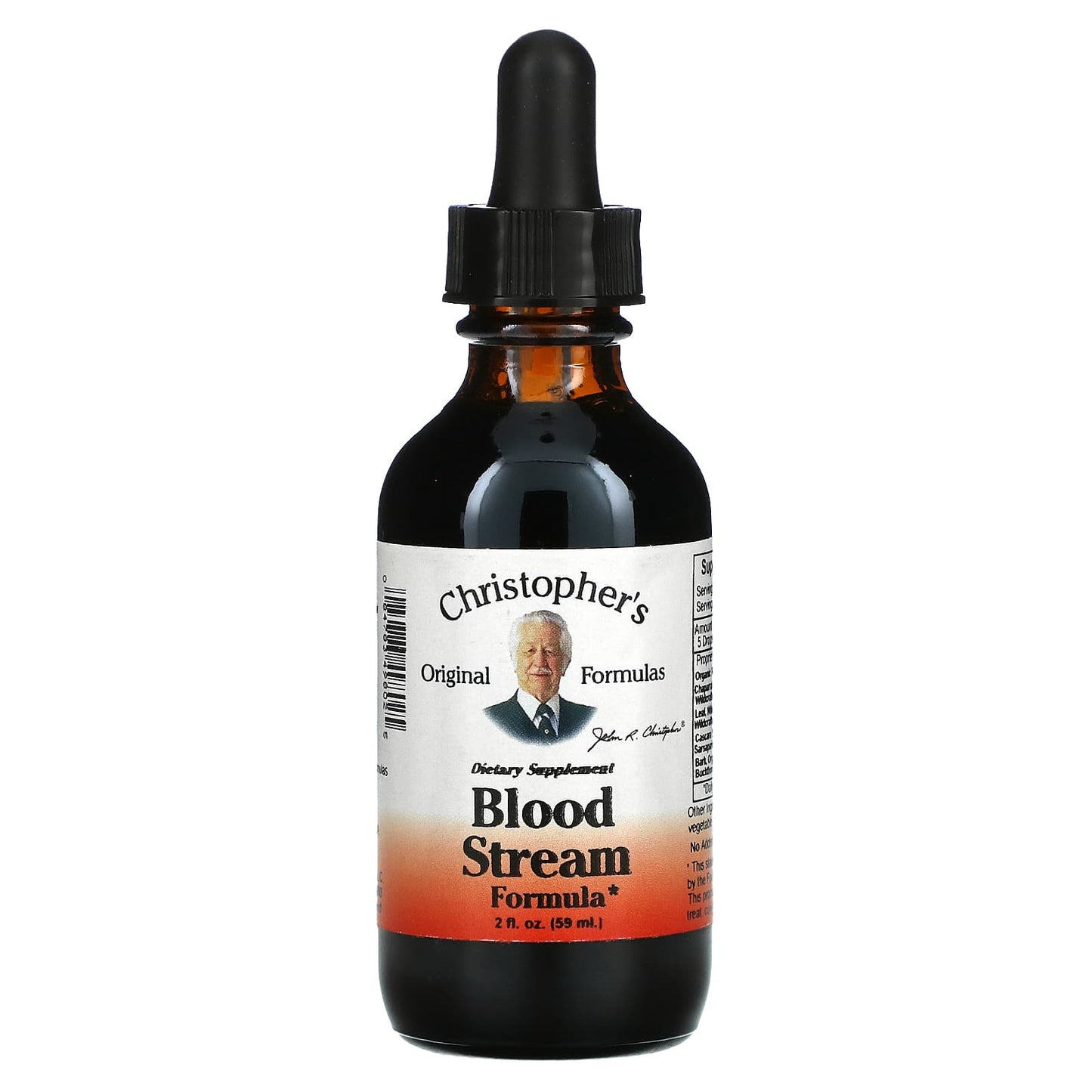Christopher's Original Formulas, Blood Stream Formula, 2 fl oz (59 ml) UPC 084783498025 | Hilife Vitamins