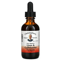 Christopher's Original Formulas, Liver & Gallbladder Formula, 2 fl oz (59 ml) UPC 084783498032 | Hilife Vitamins