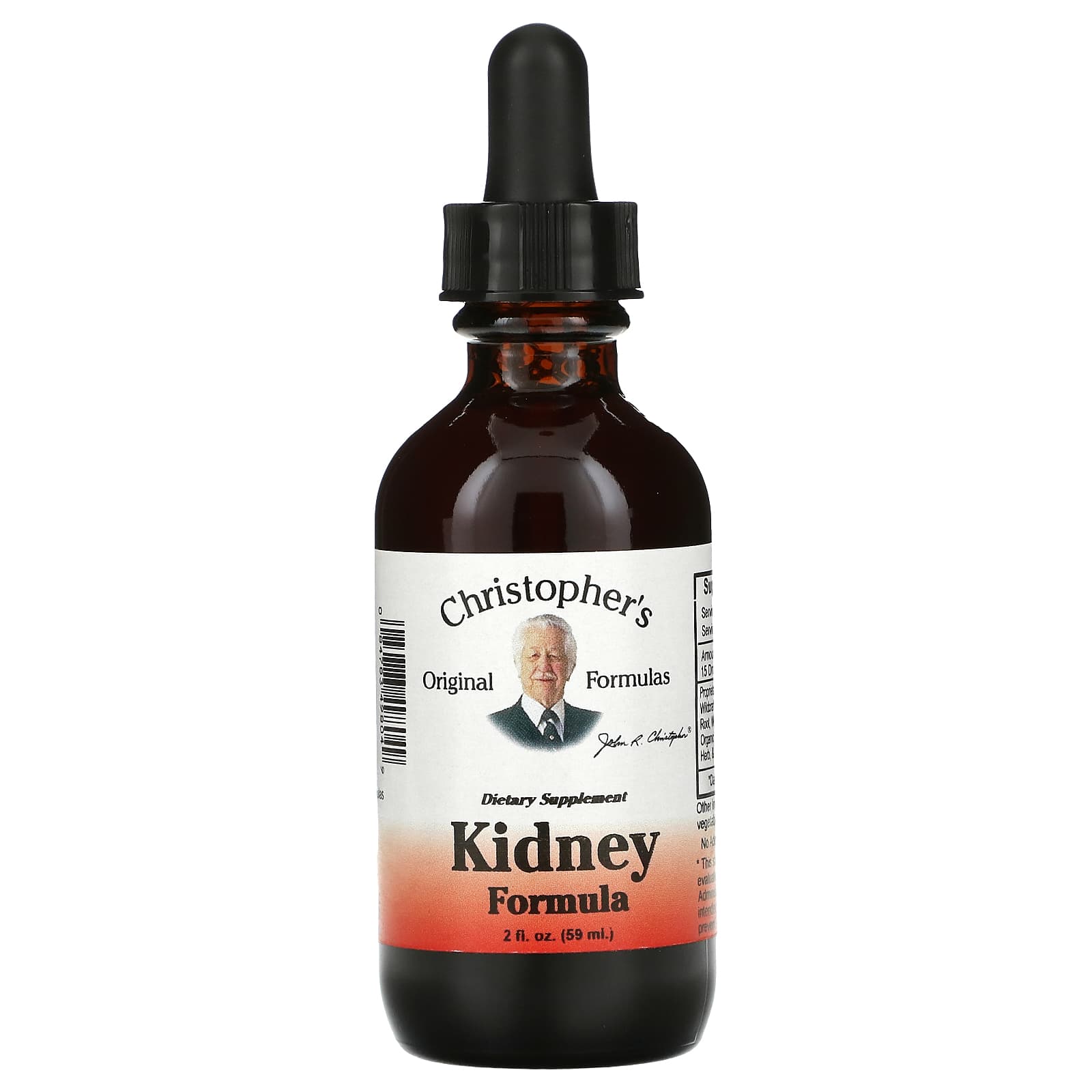 Christopher's Original Formulas, Kidney Formula, 2 Oz UPC 084783498049 | Hilife Vitamins