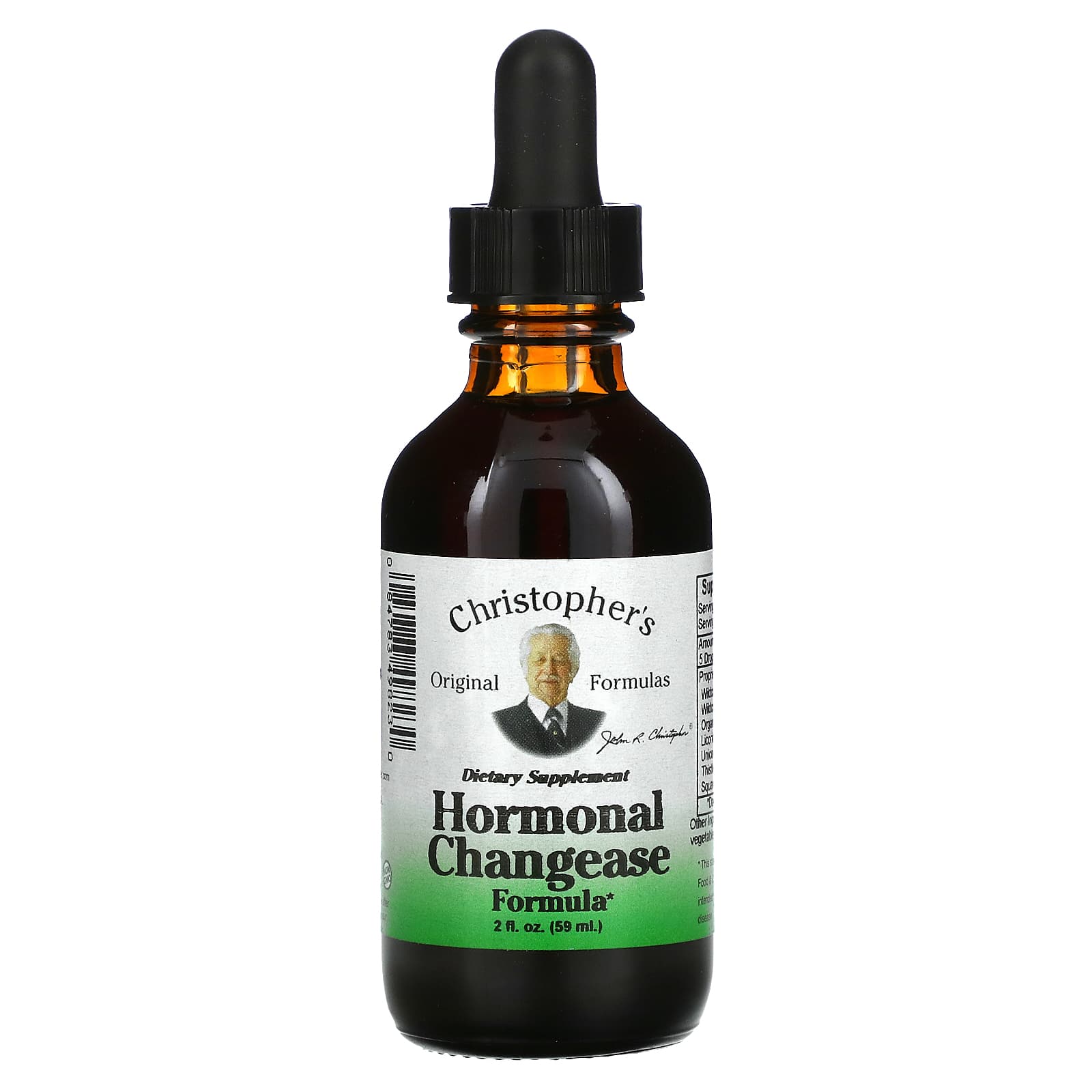Christopher's Original Formulas, Hormonal Changease Formula, 2 Oz UPC 084783498230 | Hilife Vitamins