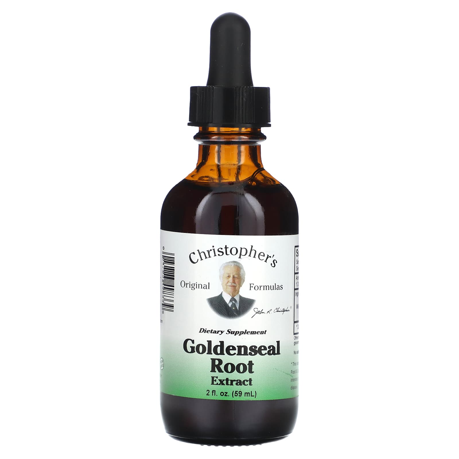 Christopher's Original Formulas, Goldenseal Root, 2 Oz UPC 084783498339 | Hilife Vitamins