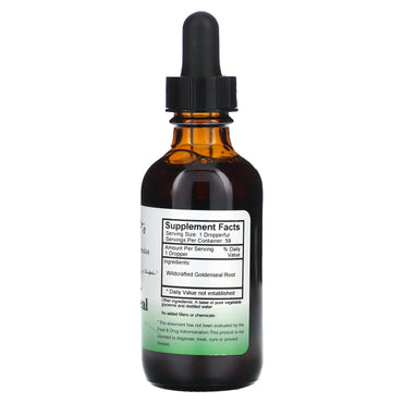 Christopher's Original Formulas, Goldenseal Root, 2 Oz UPC 084783498339 | Hilife Vitamins