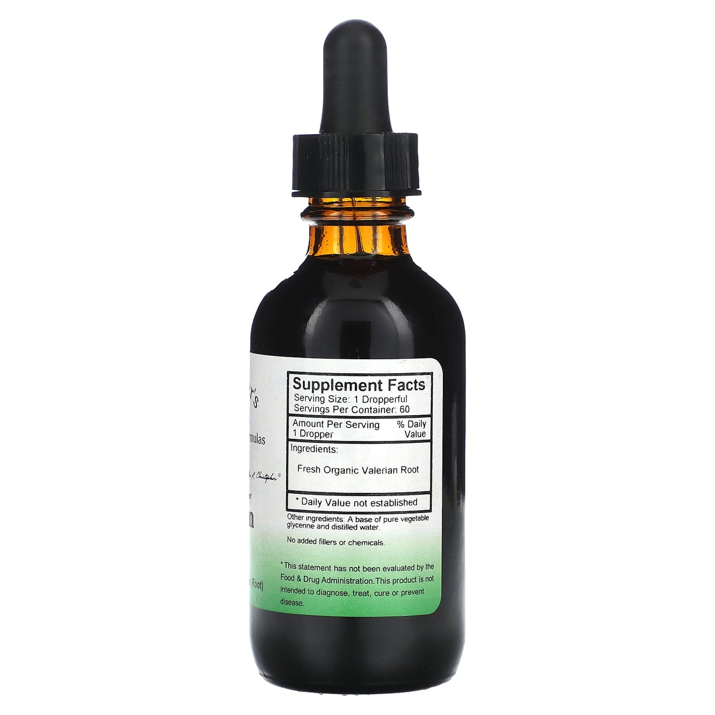 Christopher's Original Formulas, Valerian Root (Fresh), 2 Oz UPC 084783498391 | Hilife Vitamins