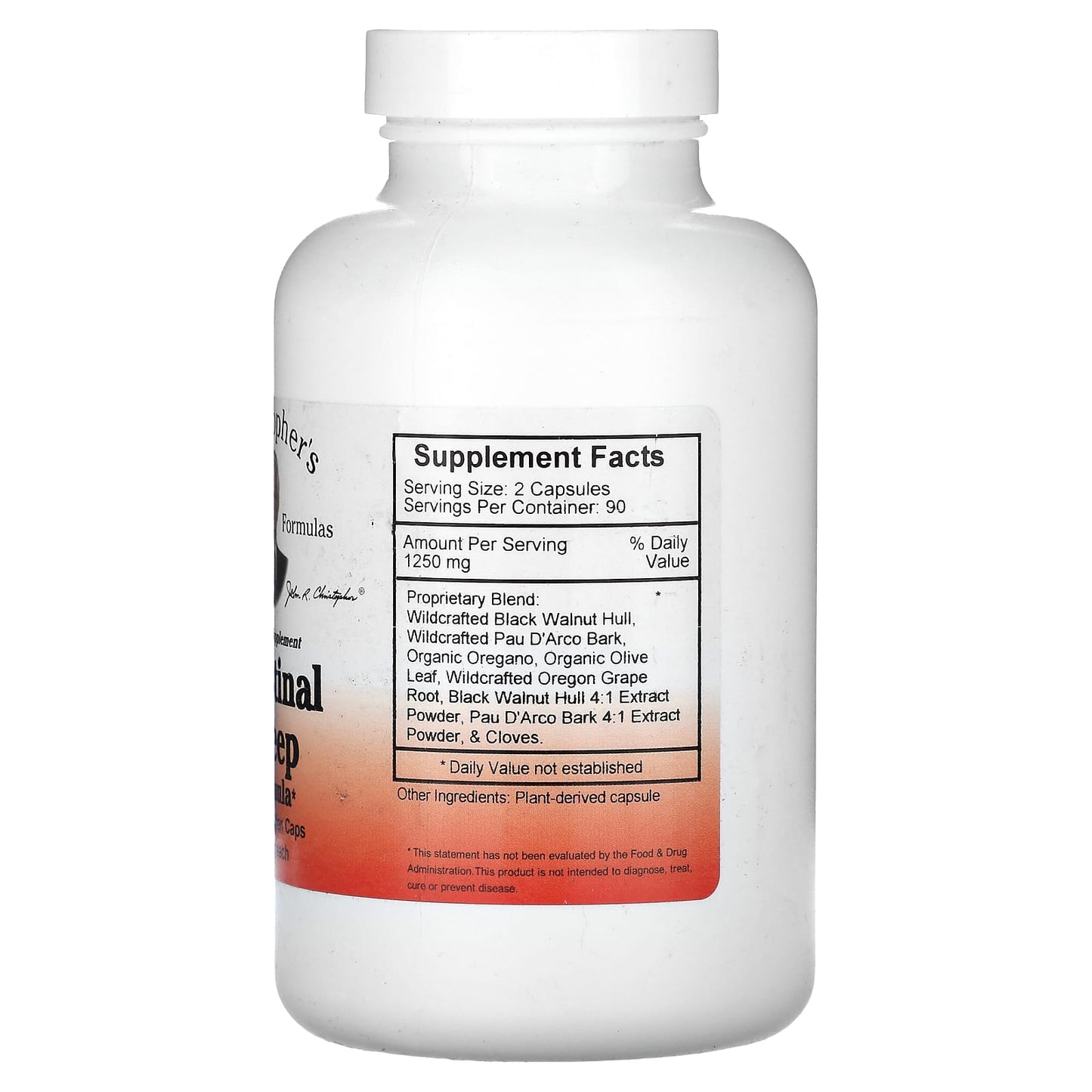 Christopher's Original Formulas, Intestinal Sweep, 180 CAPSULE UPC 084783891437 | Hilife Vitamins