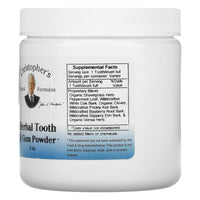Christopher's Original Formulas, Nourish Herbal Tooth Powder, 2 oz UPC 084783893189 | Hilife Vitamins