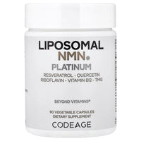Codeage, Liposomal NMN Platinum, 90 capsules UPC 850026121148 | Hilife Vitamins