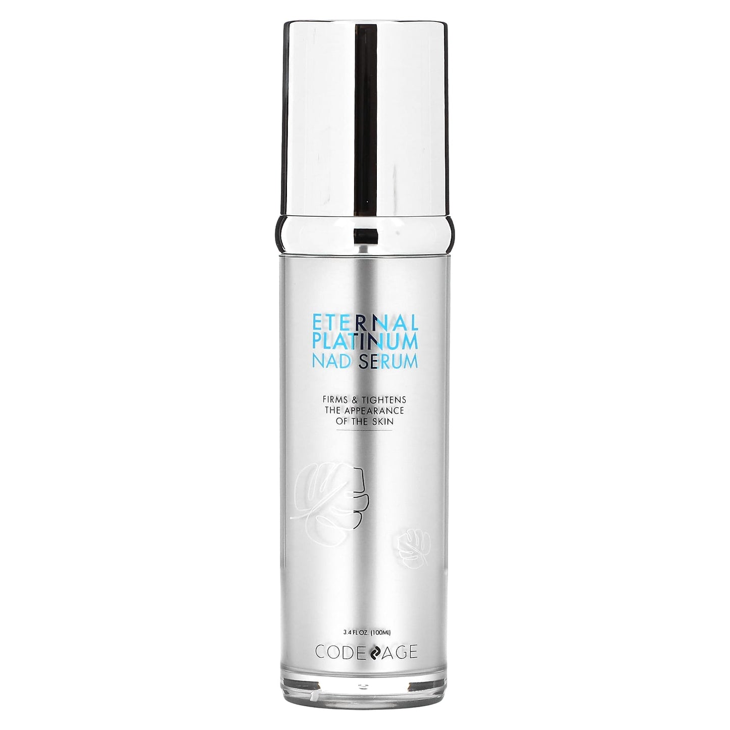 Codeage, Eternal Platinum NAD Serum, 3.4 fl oz (100 ml) UPC 850026121315 | HiLife Vitamins