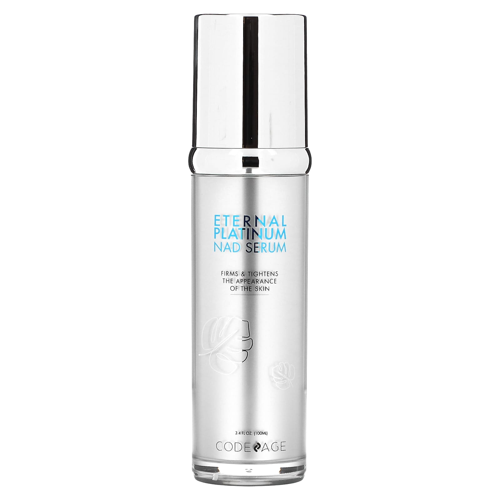 Codeage, Eternal Platinum NAD Serum, 3.4 fl oz (100 ml) UPC 850026121315 | HiLife Vitamins