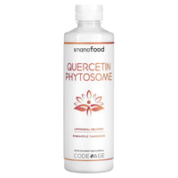 Codeage, Quercetin Phytosome, Pineapple Tangerine, 15.22 fl oz (450 ml) UPC 850026121513 | HiLife Vitamins