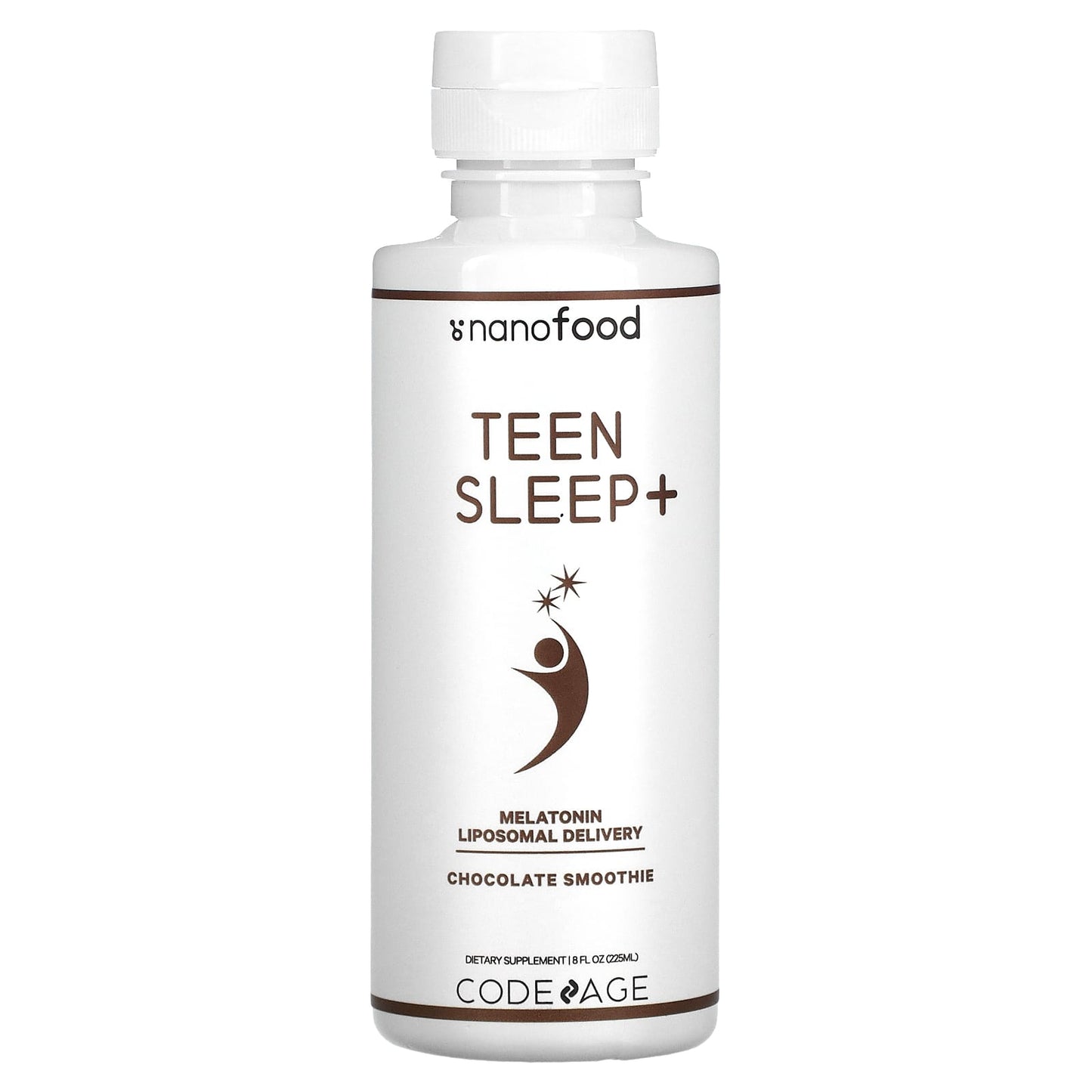 Codeage, Teen Sleep+, Chocolate Smoothie, 8 fl oz (225 ml) UPC 850026121551 | HiLife Vitamins