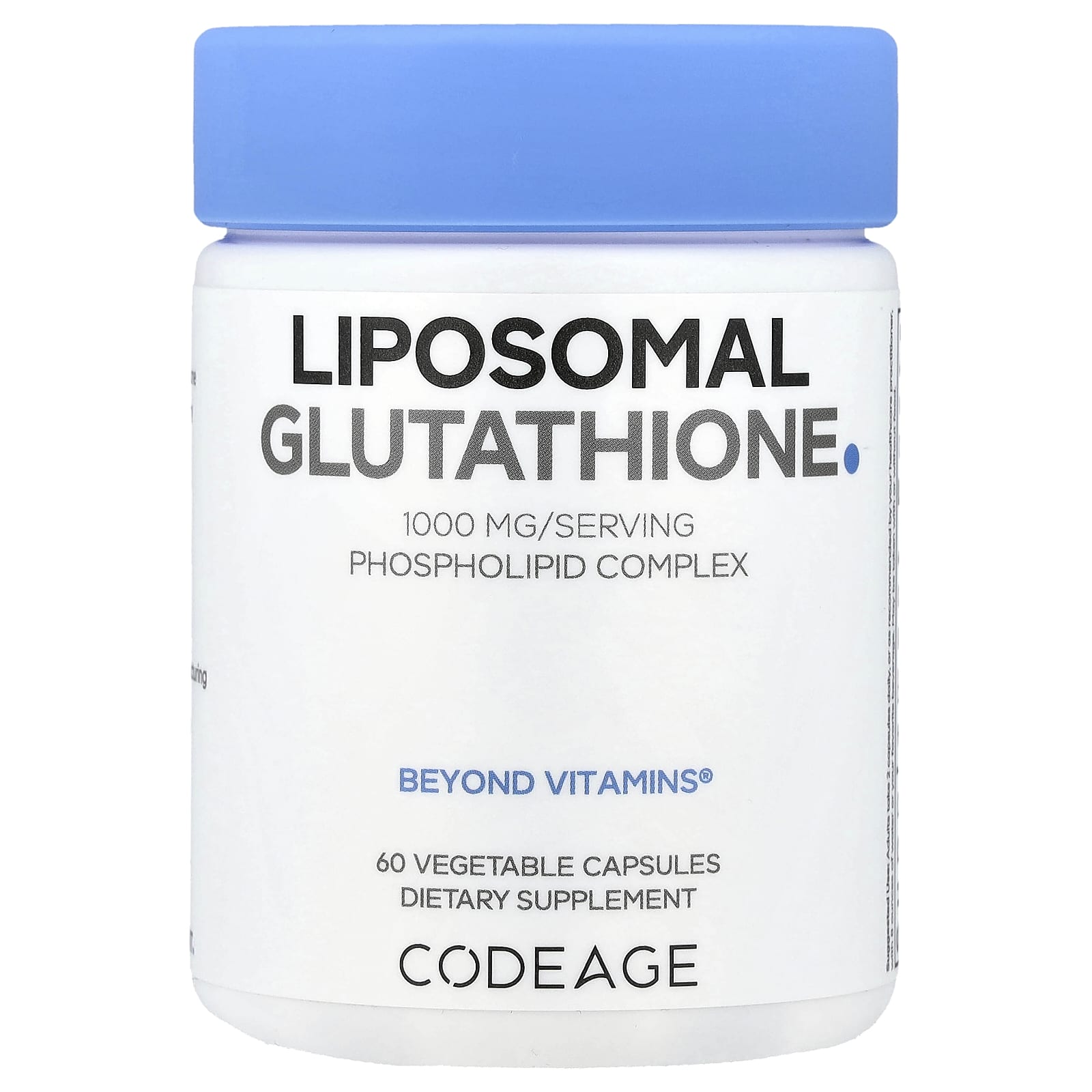Codeage, Liposomal Glutathione, 60 capsules UPC 850026121599 | Hilife Vitamins