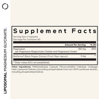 Codeage, Liposomal Magnesium Glycinate, 240 capsules UPC 850026121643 | HiLife Vitamins