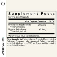 Codeage, Liposomal NMN, 30 Vegetable Capsules UPC 850026121827 | Hilife Vitamins