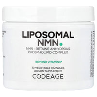 Codeage, Liposomal NMN, 30 Vegetable Capsules UPC 850026121827 | Hilife Vitamins