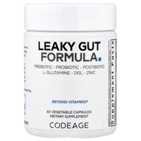 Codeage, Leaky Gut Formula, 60 capsules - 850043333128 | Hilife Vitamins