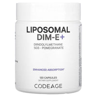Codeage, Liposmal DIM-E+, Pomegranate, 120 Capsules UPC 850043333838 | HiLife Vitamins