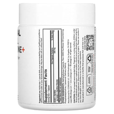 Codeage, Liposomal Acetyl L-Carnitine+, 90 Capsules UPC 850043333869 | HiLife Vitamins