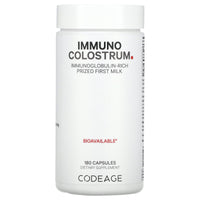 Codeage, Immuno Colostrum, 180 capsules UPC 850043333883 | HiLife Vitamins