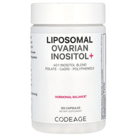 Codeage, Liposomal Ovarian Inositol +, 120 capsules UPC 850043333890 | HiLife Vitamins