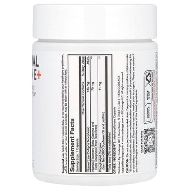 Codeage, Liposomal Vitamin E+, 90 Capsules UPC 850043333906 | HiLife Vitamins