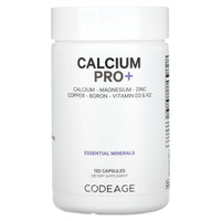 Codeage, Codeage, Calcium Pro+, 120 Capsules UPC 850043333944 | HiLife Vitamins