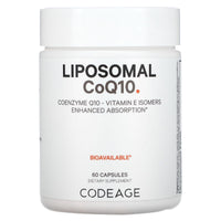 Codeage, Liposomal CoQ10, 60 Capsules UPC 850043333951 | HiLife Vitamins