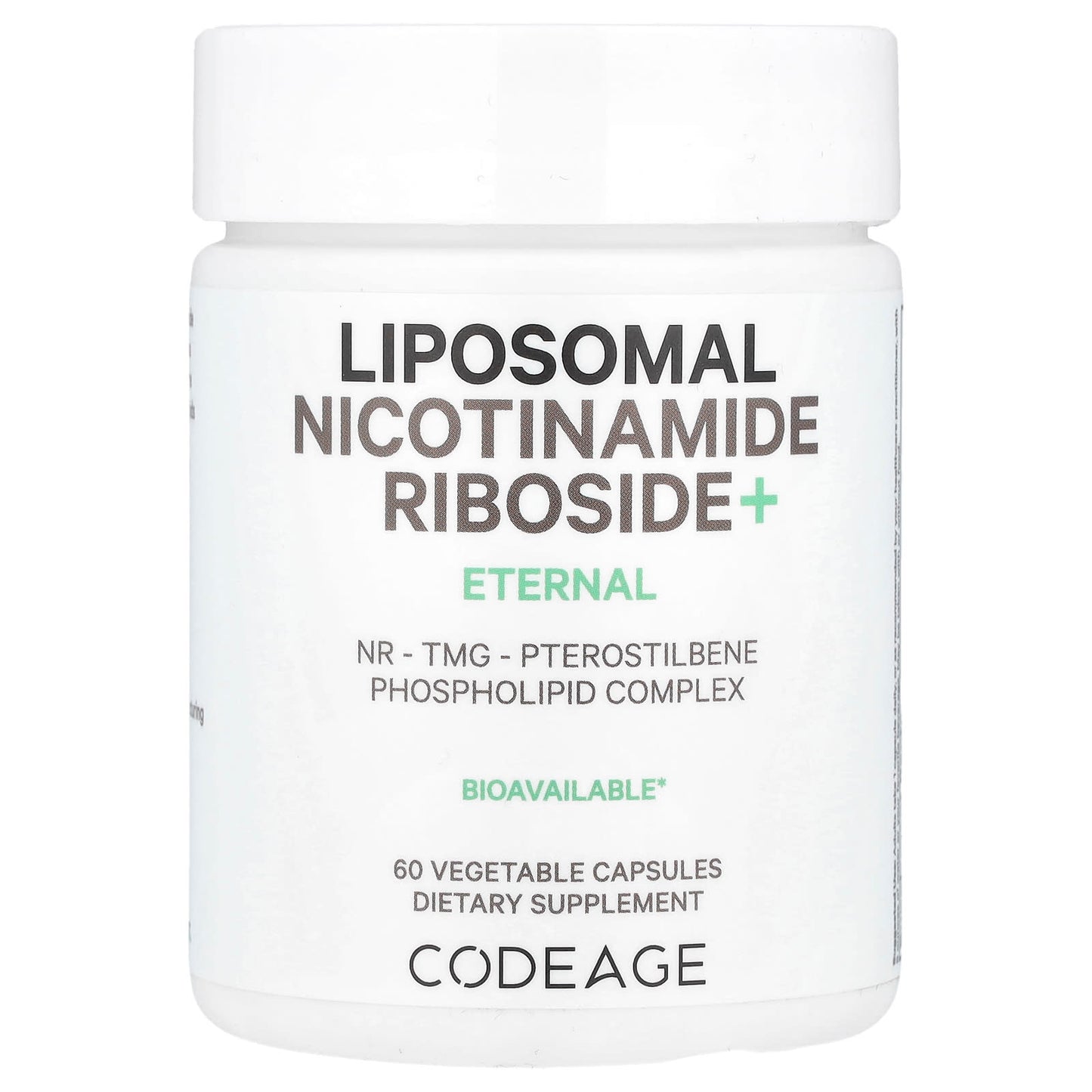 Codeage, LIPOSOMAL NR+, 60 Capsules UPC 850049609210 | HiLife Vitamins