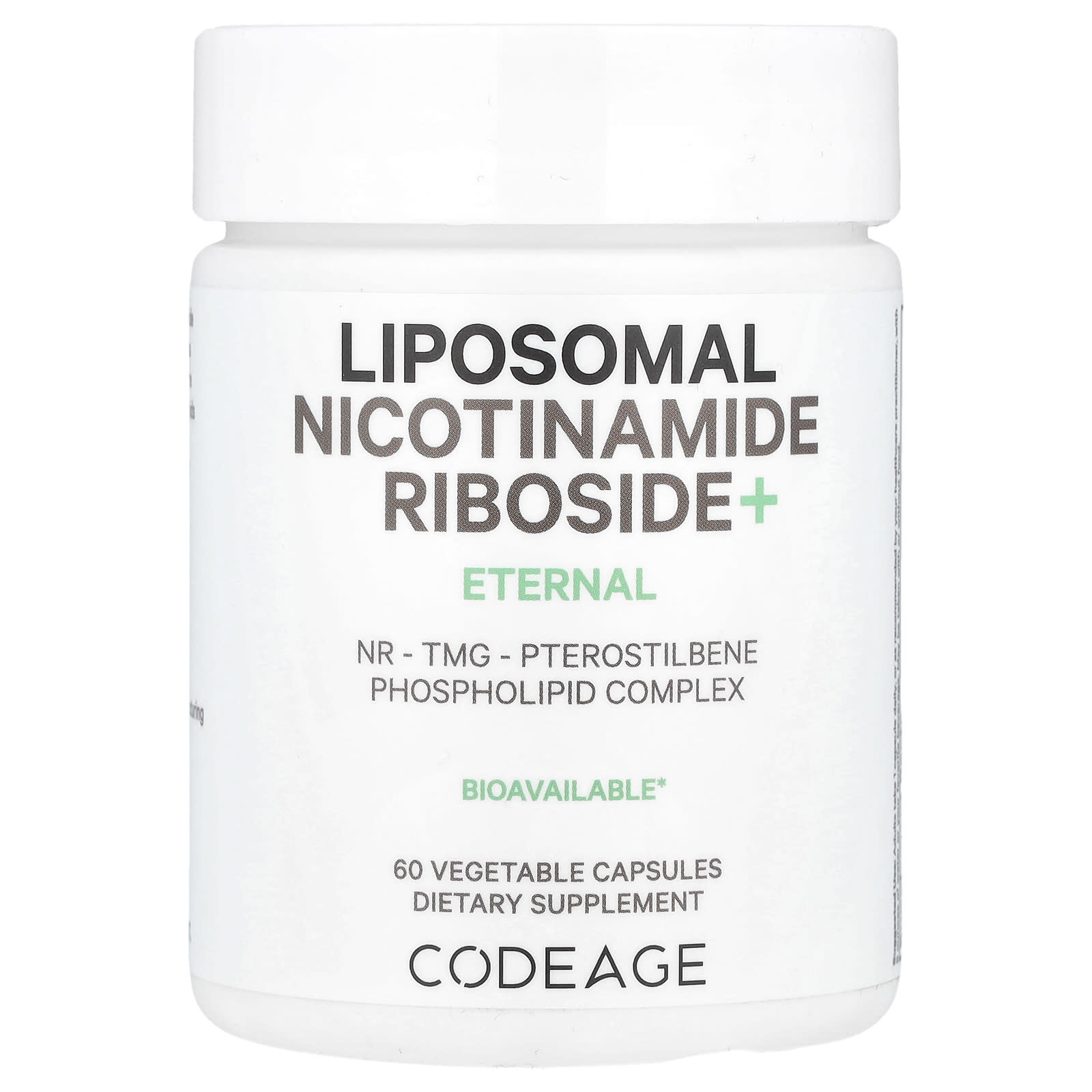 Codeage, LIPOSOMAL NR+, 60 Capsules UPC 850049609210 | HiLife Vitamins